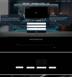 Screenshot www.micknown.com