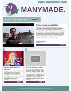 Captura de pantalla manymade.org