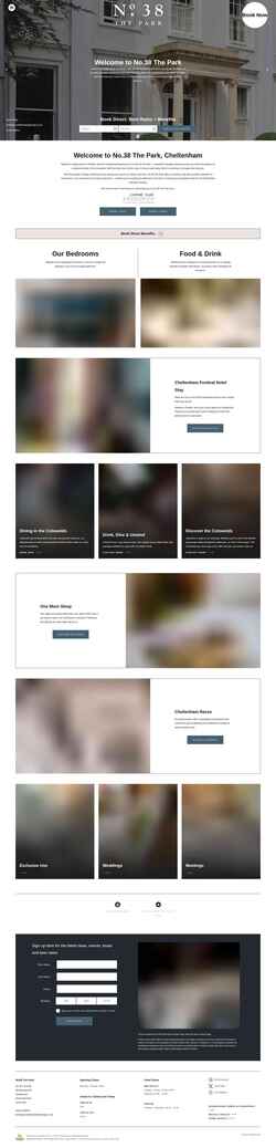 Скриншот www.no38thepark.com