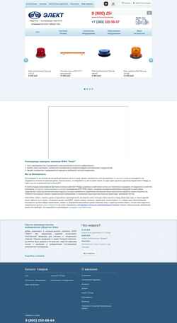 Screenshot www.elekt-n.ru