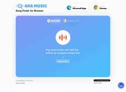 Captură de ecran www.aha-music.com