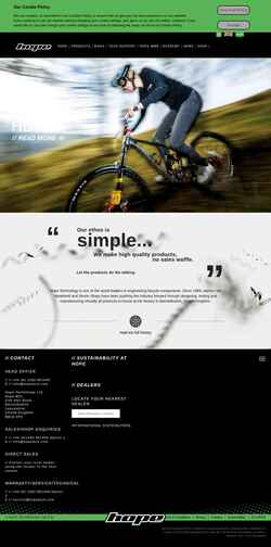 Ekran görüntüsü www.hopetech.com