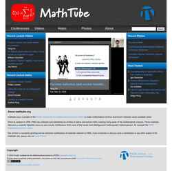 Скриншот mathtube.org