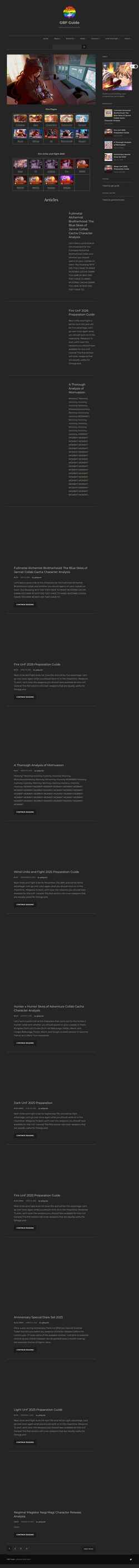 Captura de pantalla gbfguide.com