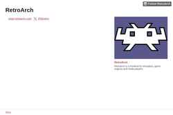 Posnetek zaslona retroarchofficial.itch.io