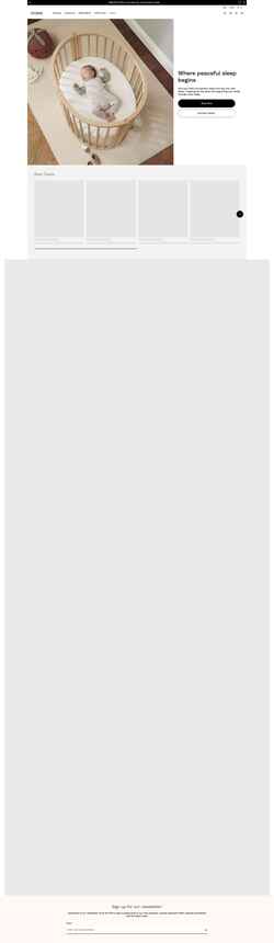 Captura de pantalla www.stokke.com