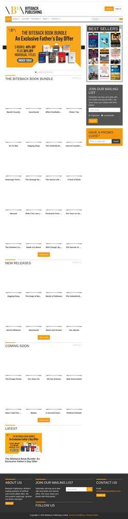 Снимак екрана www.bitebackpublishing.com