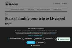 Screenshot www.visitliverpool.com