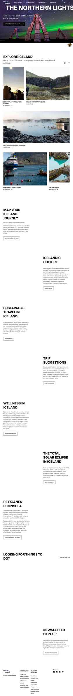 Captura de pantalla www.visiticeland.com