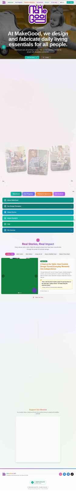 Screenshot makegood.design