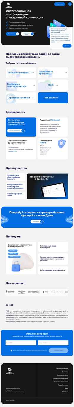 Zrzut ekranu business.rbspayment.ru