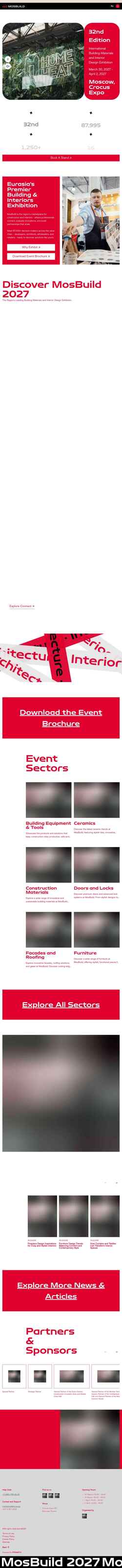 Screenshot mosbuildexpo.com