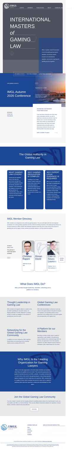 Снимак екрана www.imgl.org