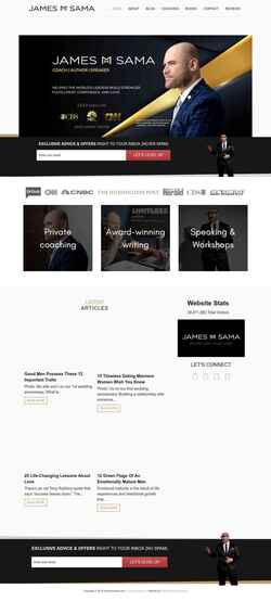 Screenshot jamesmsama.com