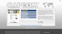 Képernyőkép www.capcom.com