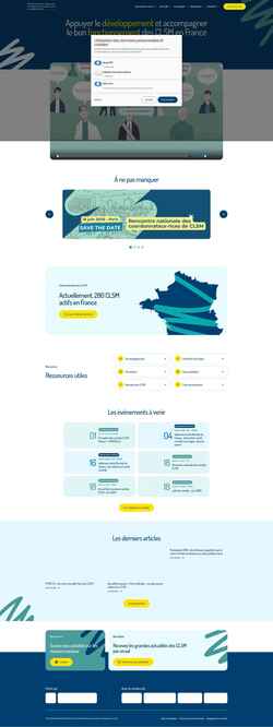 Zrzut ekranu ressources-clsm.org