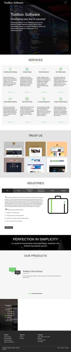 Captura de pantalla www.toolbox.am