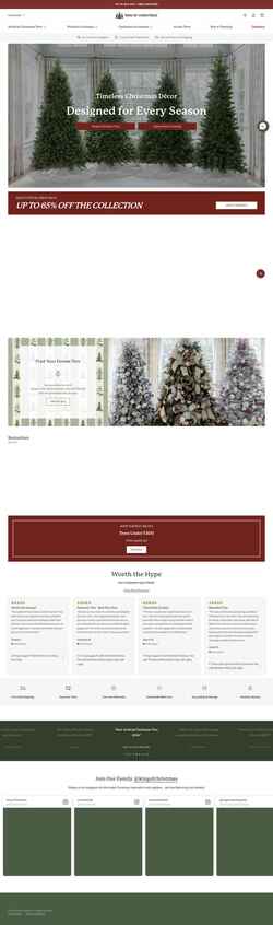 Zrzut ekranu www.kingofchristmas.com