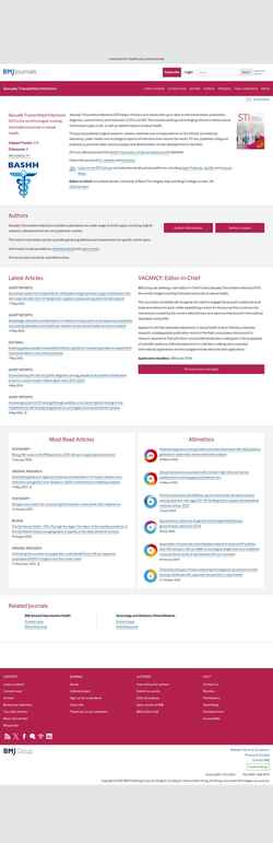 Képernyőkép sti.bmj.com