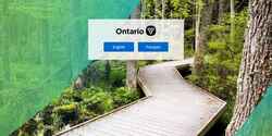 Screenshot www.ontario.ca