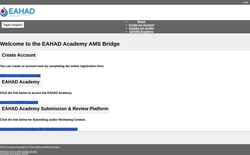 Screenshot eahad.multiregistration.com