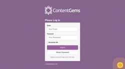 Snímka obrazovky contentgems.com
