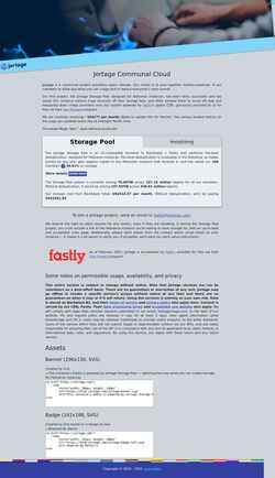 Screenshot jortage.com