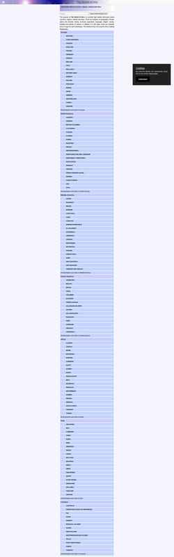 Zrzut ekranu theworldofinfo.com