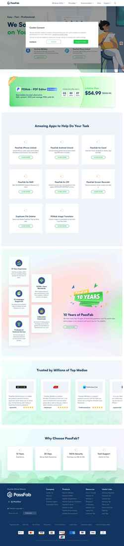 Снимак екрана www.passfab.com