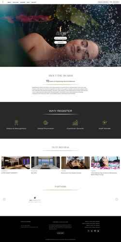 Captura de pantalla www.luxuryspaawards.com