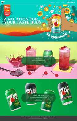 Ekran görüntüsü www.7up.com