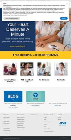 Screenshot medical.andonline.com