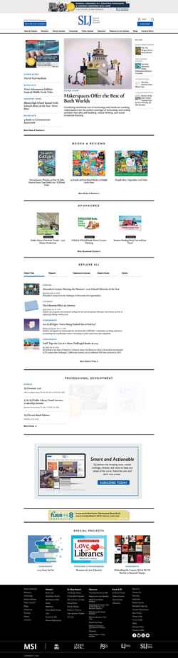 Ekran görüntüsü www.slj.com