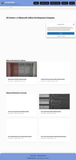 Екранна снимка mcenters.net