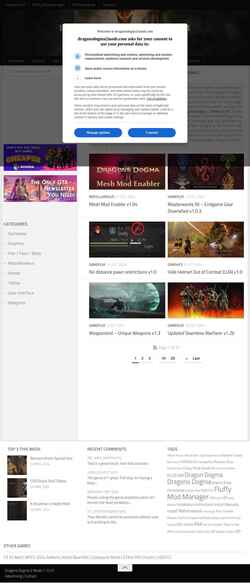 Ekraanipilt www.dragonsdogma2mods.com