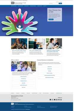 Στιγμιότυπο οθόνης www.nih.gov