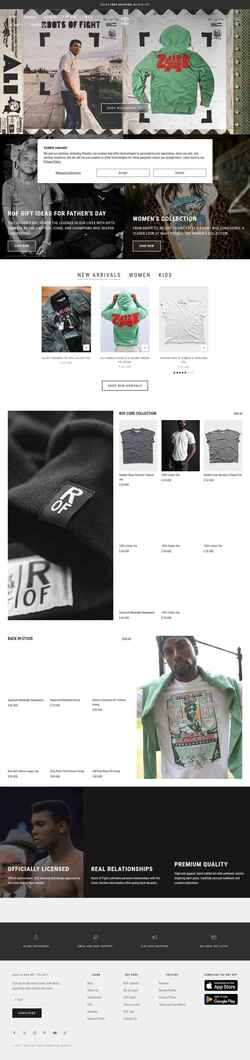 Στιγμιότυπο οθόνης www.rootsoffight.com