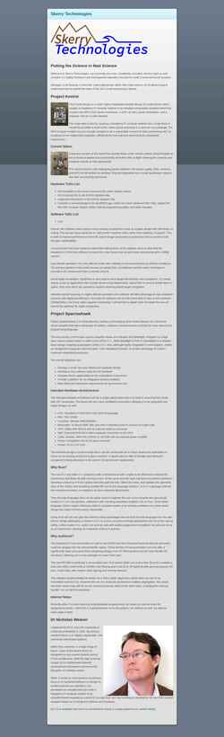 Screenshot skerry-tech.com