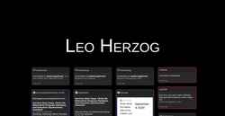 Screenshot herzog.tech