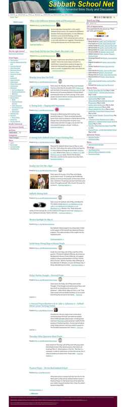 Captura de pantalla ssnet.org