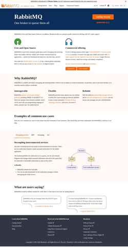 Screenshot rabbitmq-website.pages.dev