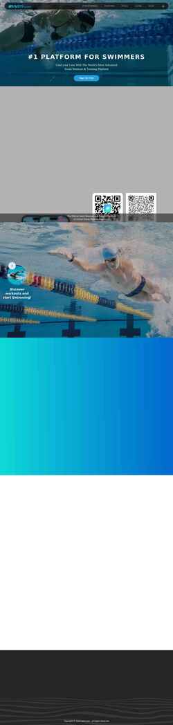 Captura de pantalla www.swim.com