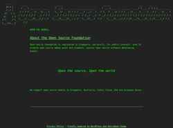 Screenshot opensource.foundation