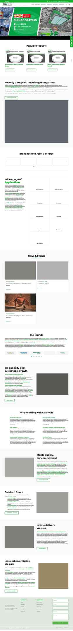 Скриншот www.celotech.com