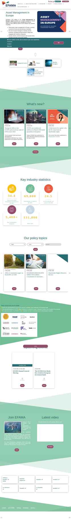 Screenshot www.efama.org