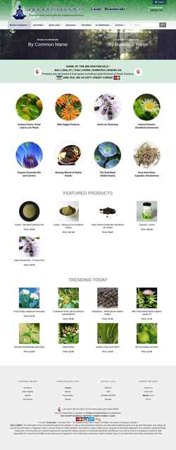 Captură de ecran shamansgarden.com