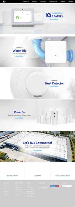 Скриншот iqsecurityproducts.com