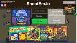 Screenshot shootem.io