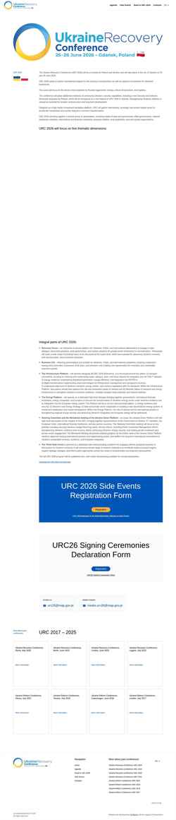 Screenshot www.urc-international.com