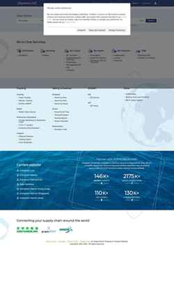 Skærmbillede ct.shipmentlink.com